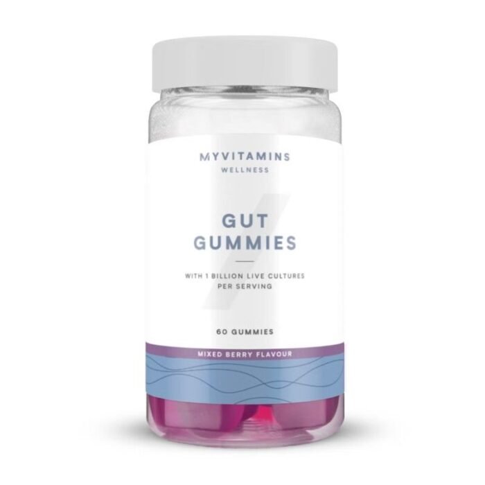 Myvitamins Gut Gummies Συμπλήρωμα με Προβιοτικά 60 ζελεδάκια Mixed Berries - Image 1