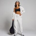 Γυναικεία Φόρμα MyProtein Basics - Light Grey Marl - Image 4