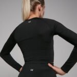 Γυναικείο αθλητικό crop top με μακριά μανίκια και σχεδιασμό χωρίς ραφές MyProtein - Image 3